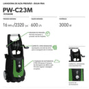 Lavadora de Alta Pressão PW-C23P 3000W 220V ipc