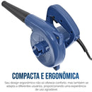 Soprador Aspirador Elétrico Folhas E Resíduos 600w