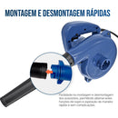 Soprador Aspirador Elétrico Folhas E Resíduos 600w