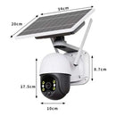 Câmera ip wifi segurança IP66 prova D'ÁGUA energia solar full HD 1080P