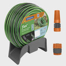 Mangueira Flex Jardim Flexível 25 Metros Com Suporte + Engate Rosqueado E Esguicho Tramontina