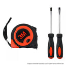 Kit Maleta Jogo de Ferramentas 38 peças Fortt Preto - KMF001-P