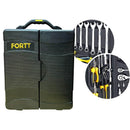 Kit Maleta Jogo de Ferramentas e Chave Completa 110 peças Fortt Preto - KMFC002-P
