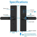 Fechadura Digital Eletrônica Tuya Biometria Senha Rh05 Wifi